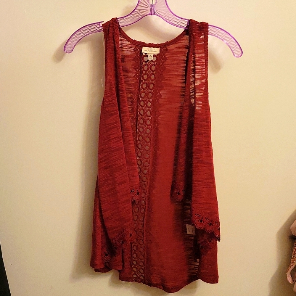 Child's design vest/cover.